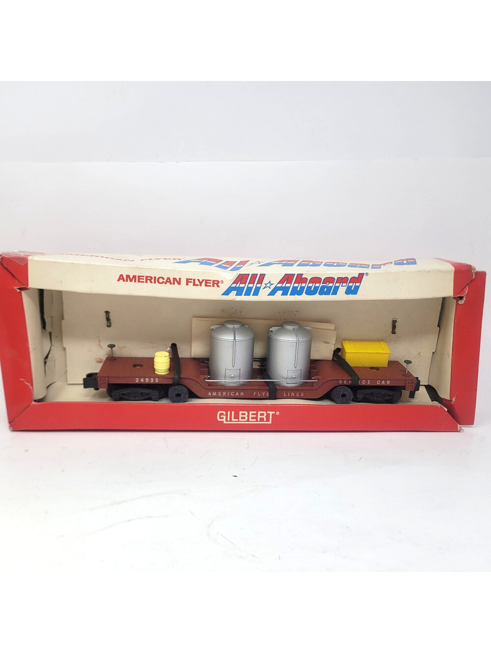 American Flyer S Gauge American Flyer Lines Track Cleaning Car Analog 24533 Box